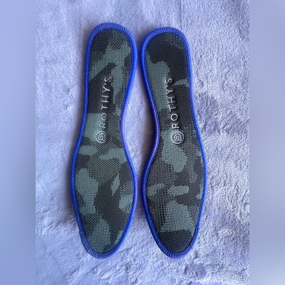 Rothys Camo Loafers Womens 9.5
Green Flats Round Toe Slip On. - Picture 7 of 12